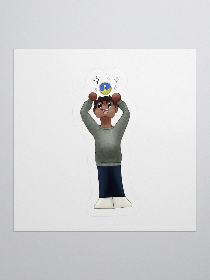 Clock Tiny BDubs Sticker product image (1)