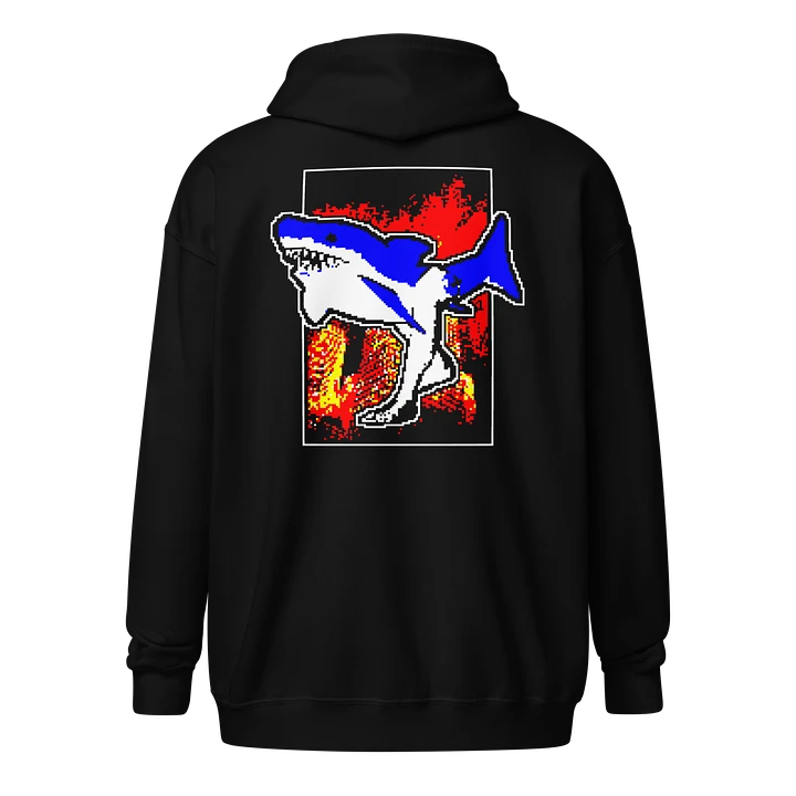 Classic SHARKS WITH LEGS! Zip-Up Hoodie product image (1)