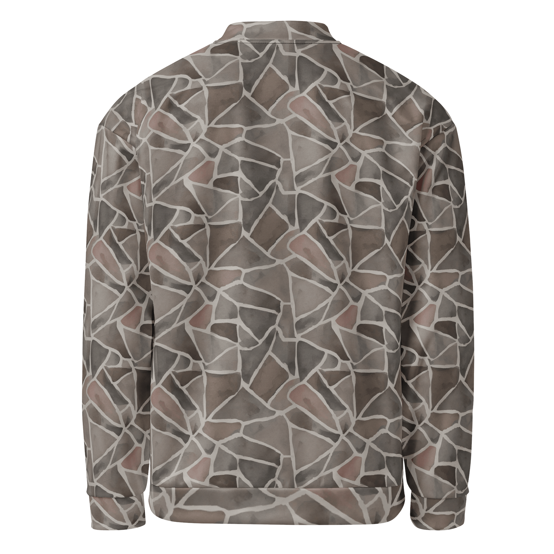 Rock Pattern Bomber Jacket product image (2)