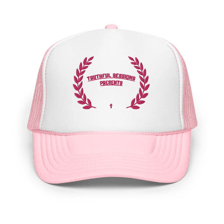 Main Logo Pink Trucker Hat product image (1)