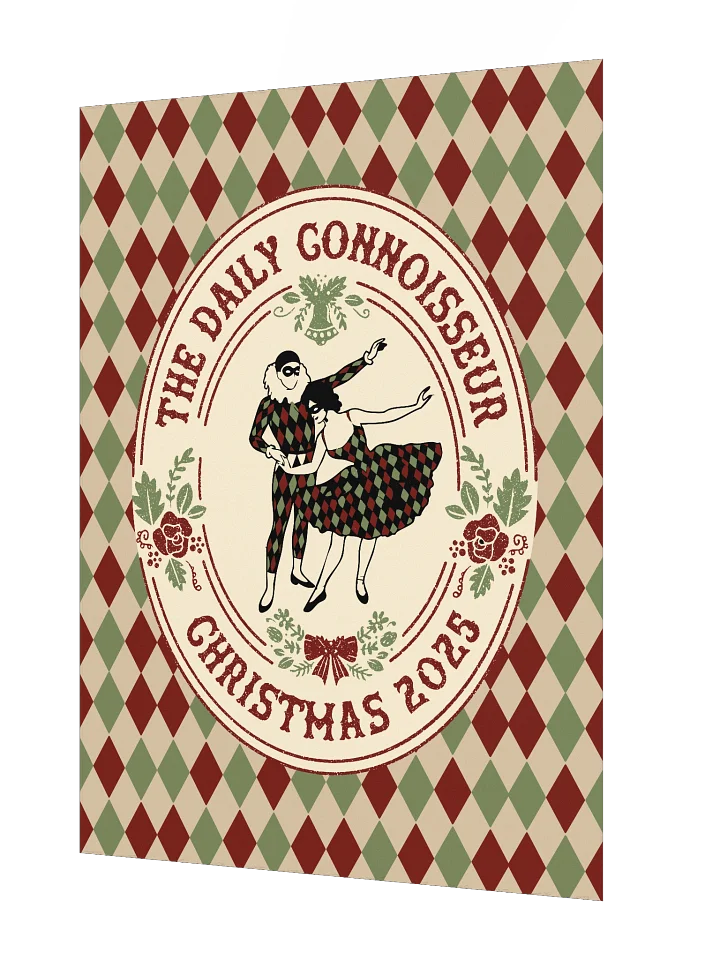 Harlequin Christmas Poster product image (2)