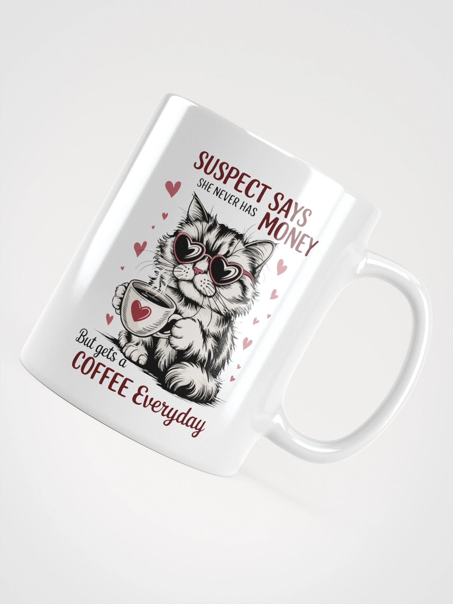 Suspect Says No Money Mug product image (11)
