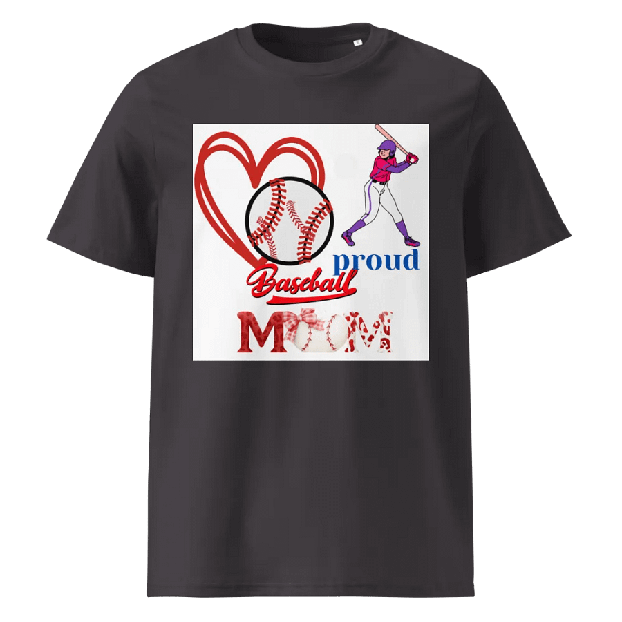 Baseball Mom T-Shirt Stanley/Stella Organic Cotton product image (1)