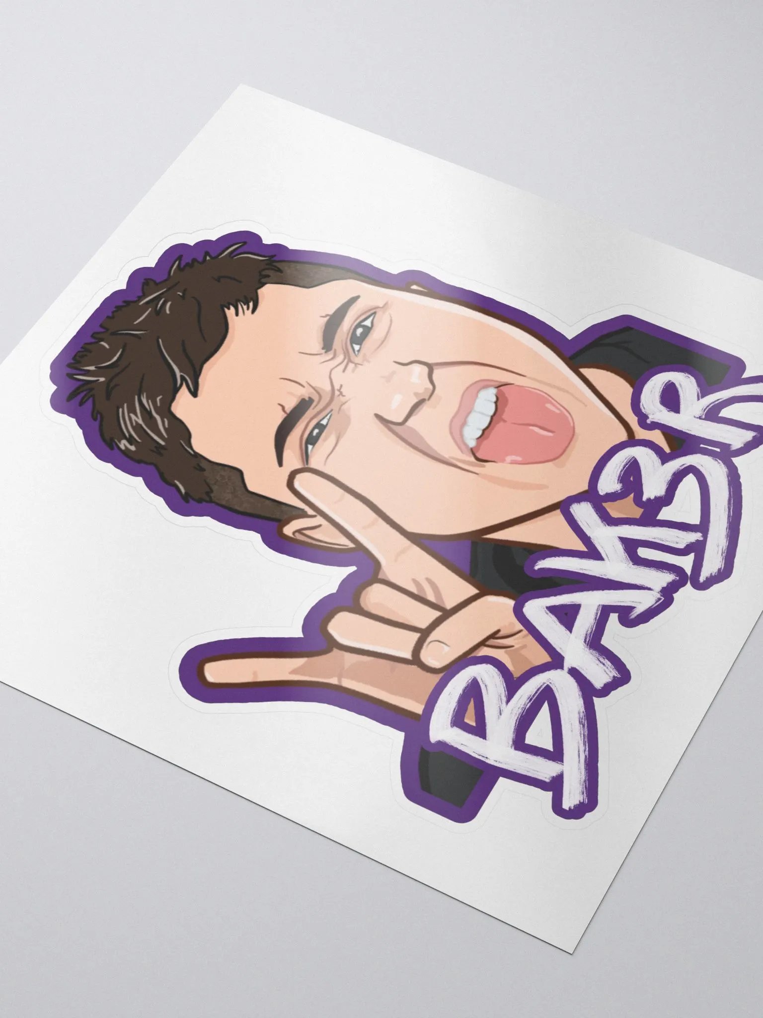 Bak3r Rockn Out Sticker product image (3)