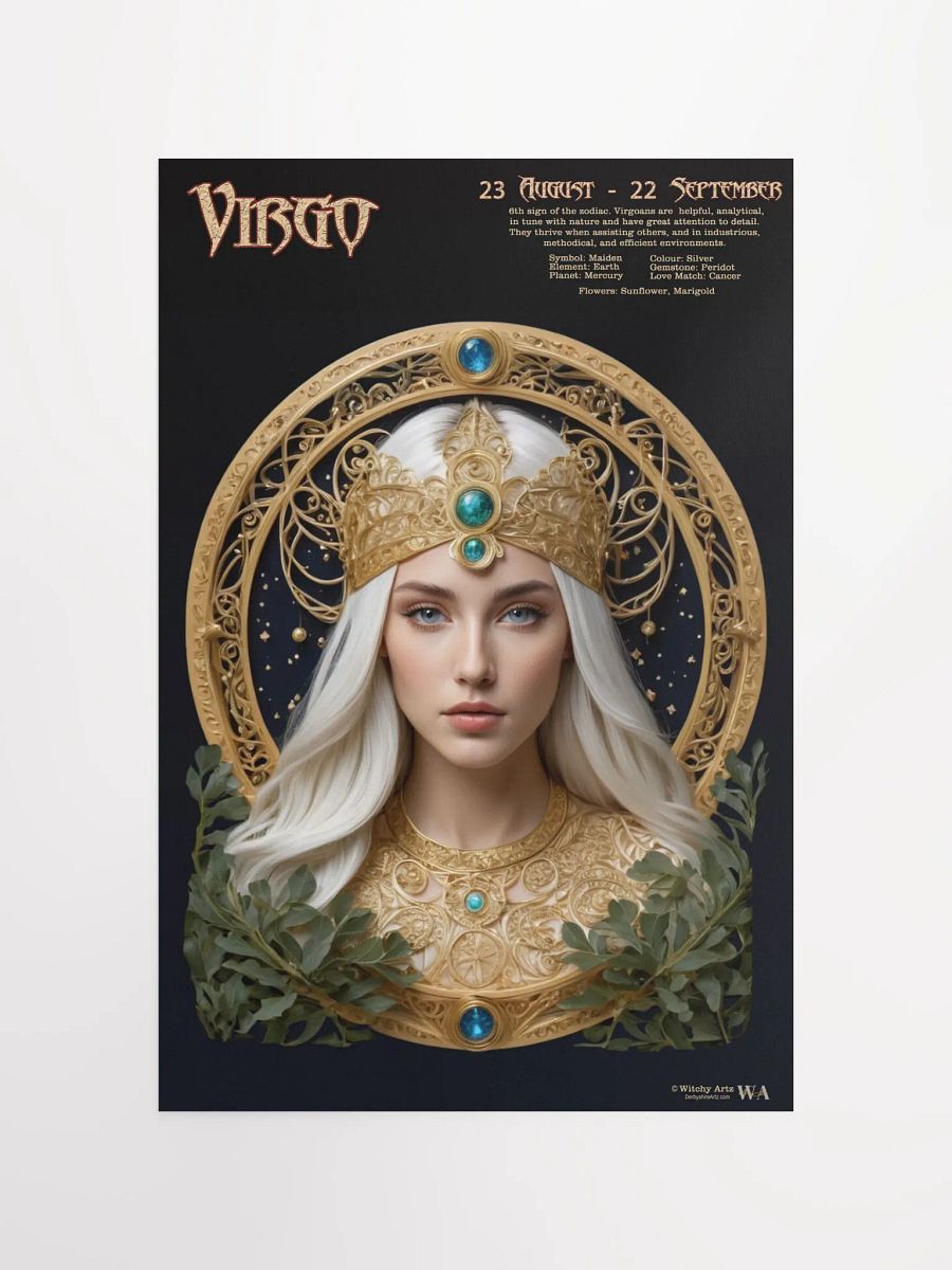 Western Zodiac Poster - VIRGO product image (11)