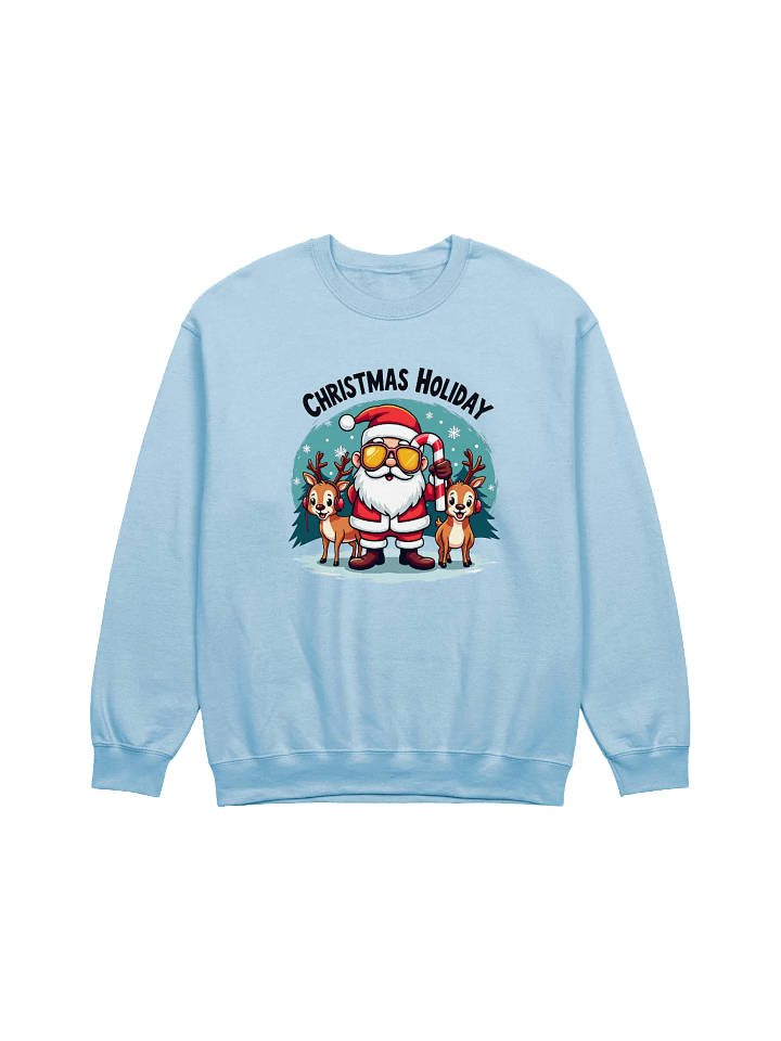 Santa's Cool Christmas Sweatshirt – Fun, Festive, and Cozy Holiday Wear product image (4)