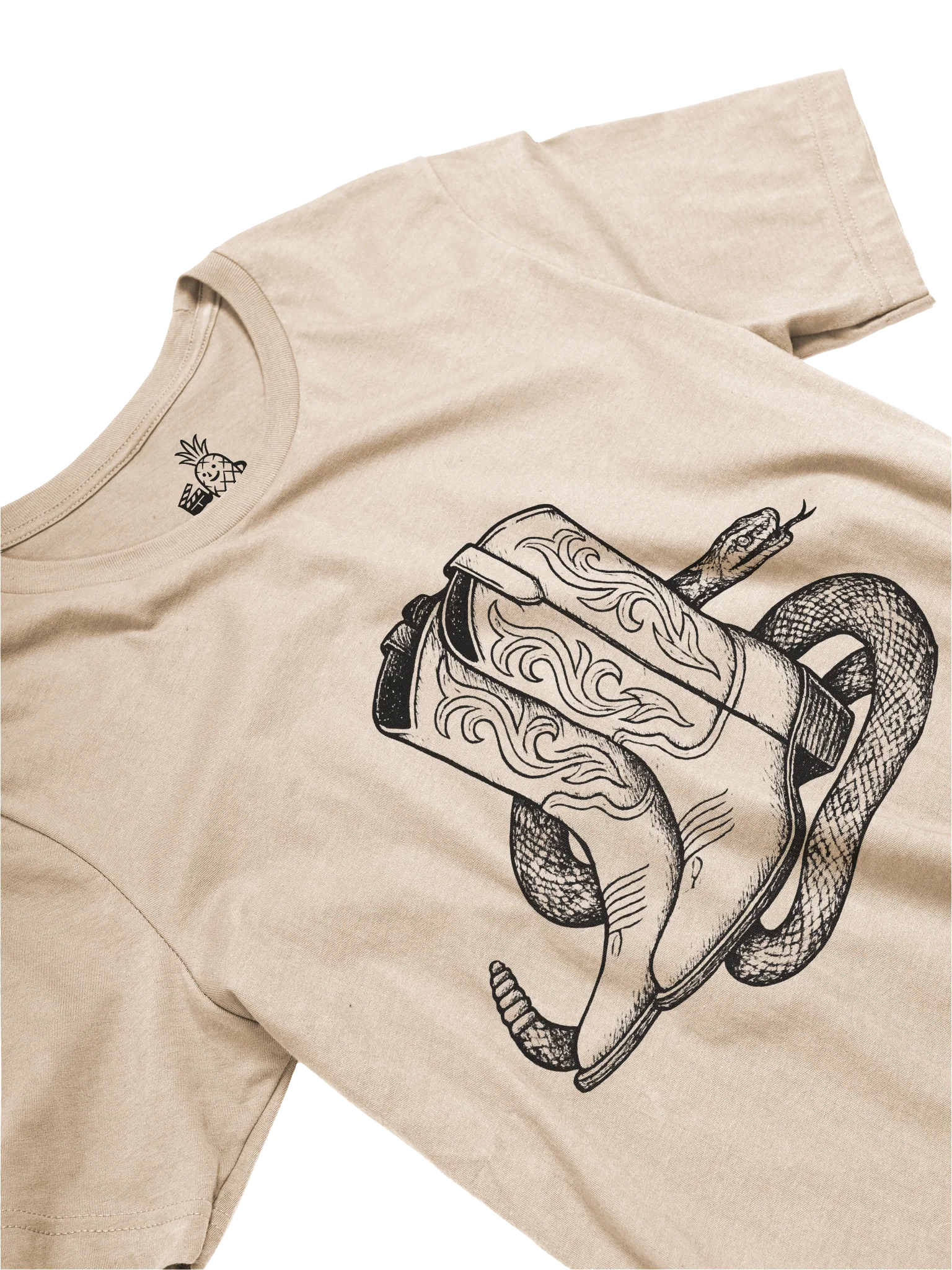 Cowboy Boots and Rattlesnake Western Wear Concert Tee Fit Unisex T-Shirt product image (63)