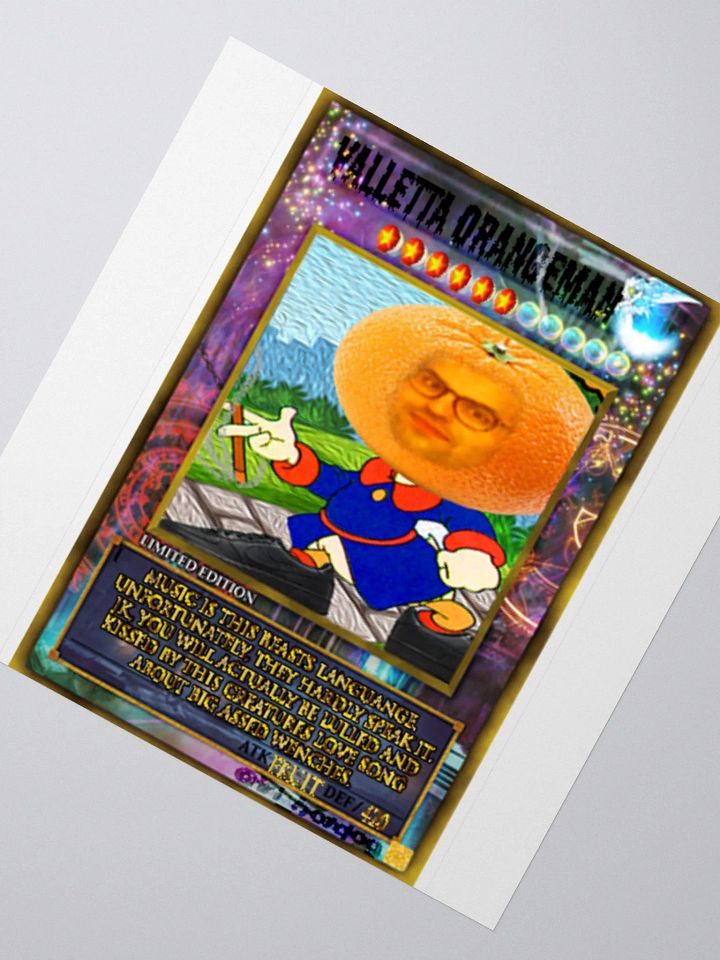 Valletta ORANGEMAN Sticker product image (2)