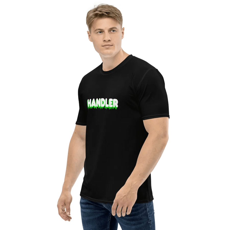 Identity Shirt - HANDLER - Black / Green / White product image (7)