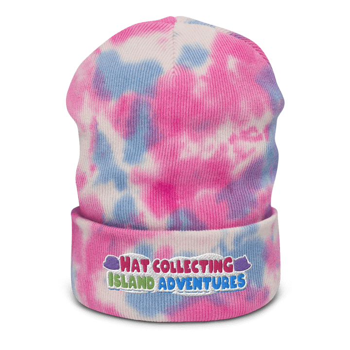 Hat Collecting Adventures TieDye Beanie product image (1)
