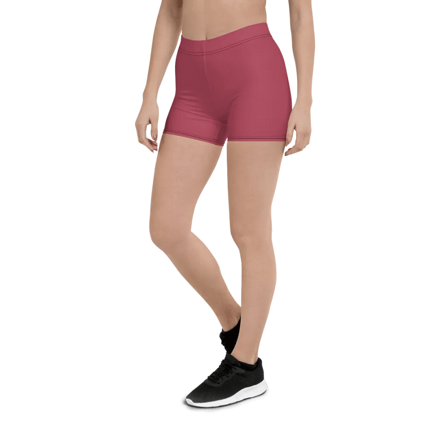Dark Red Everyday Seamless Shorts product image (6)