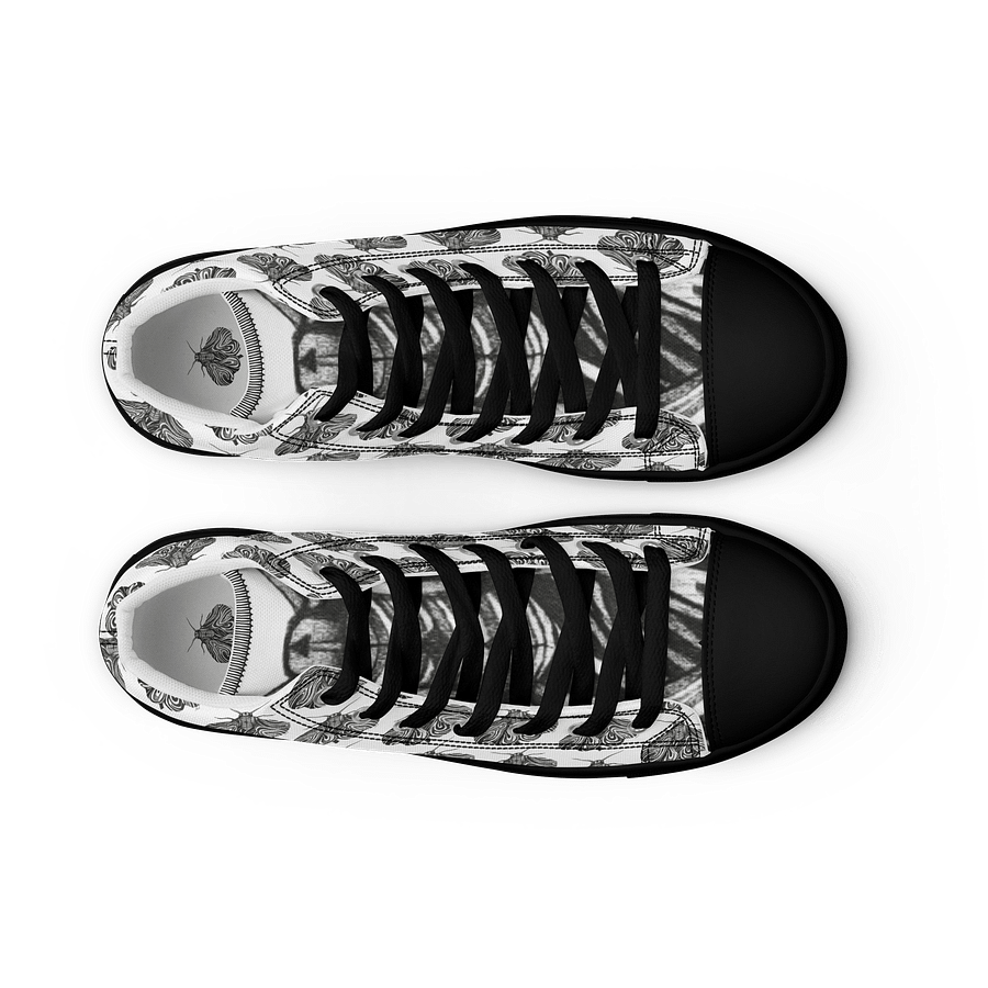 Moth - Women's High Top Canvas Shoes product image (12)
