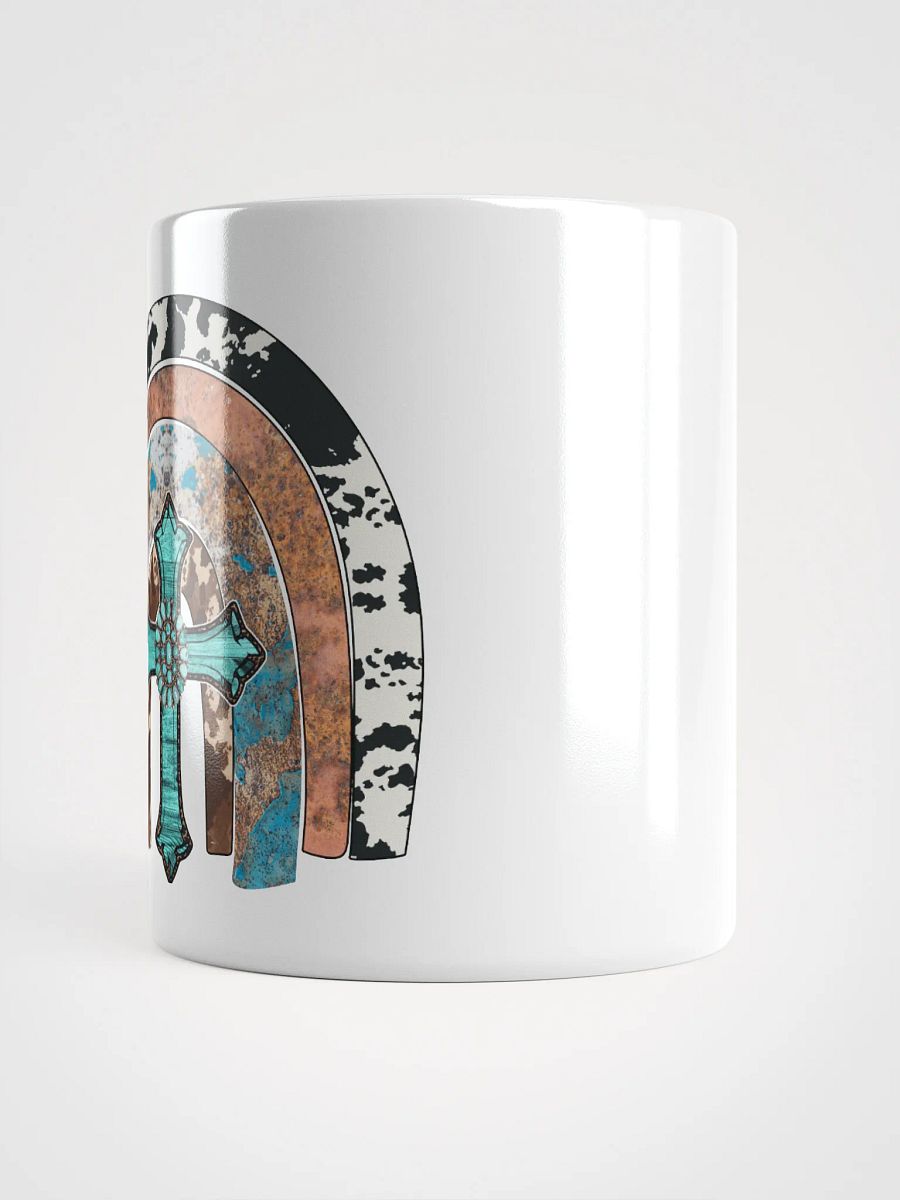 Jesus Rainbow Cowhide - White Mug product image (3)