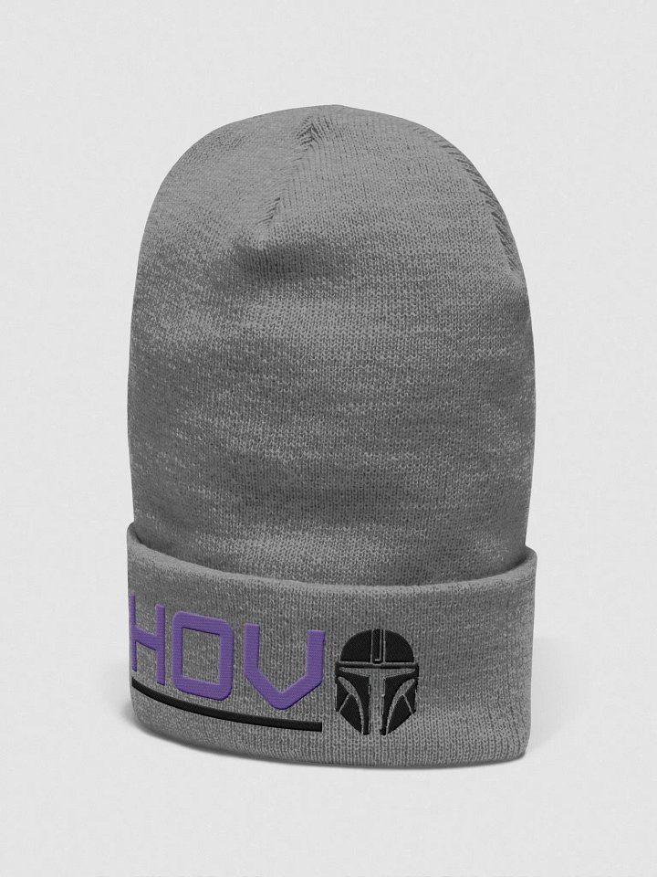 Warrior HOV Embroidered Beanie product image (4)