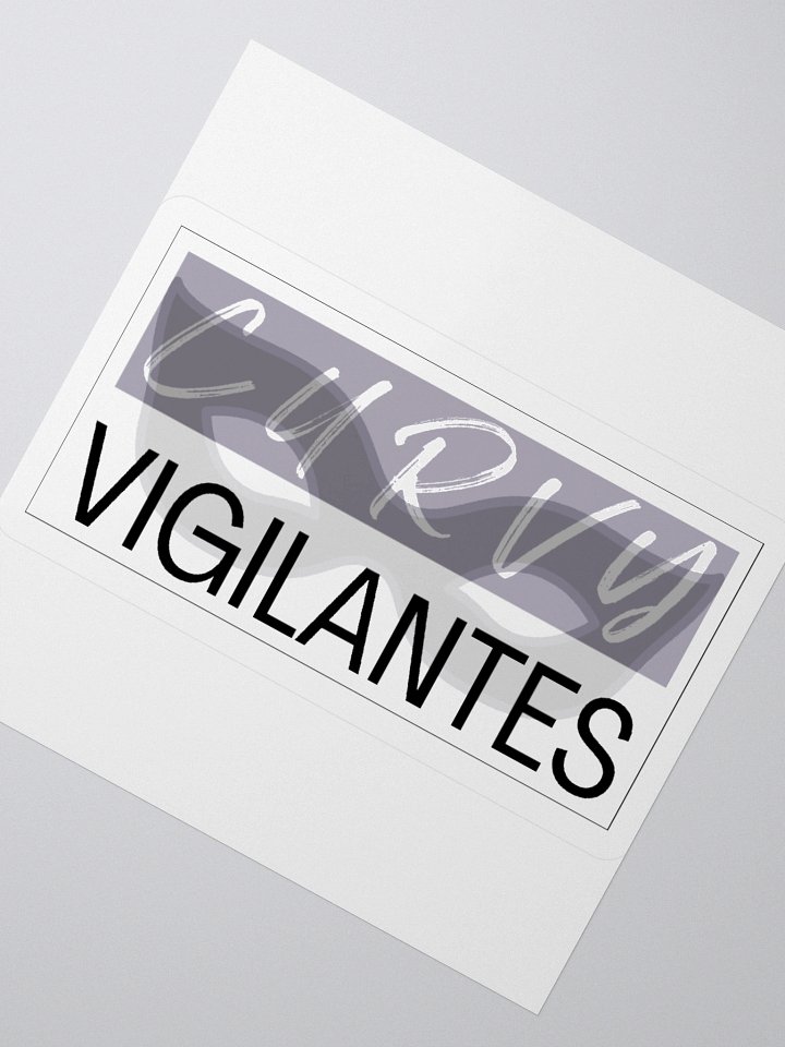 Curvy Vigilantes Sticker product image (6)