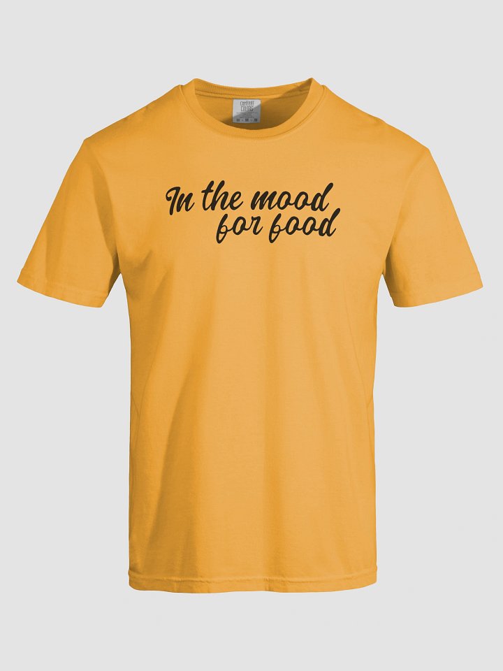 In The Mood For Food | Tee – Black Pepper (Comfort Fit) product image (1)