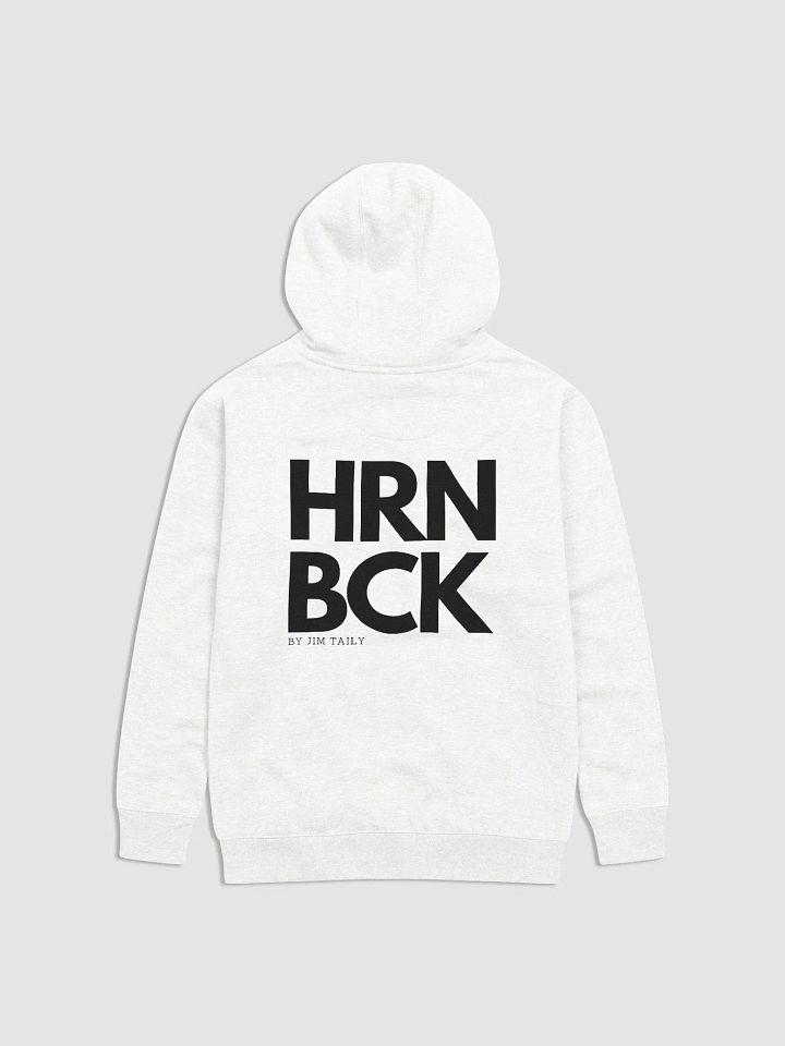 HRNBCK HOODIE - Original White Edition (print) product image (1)