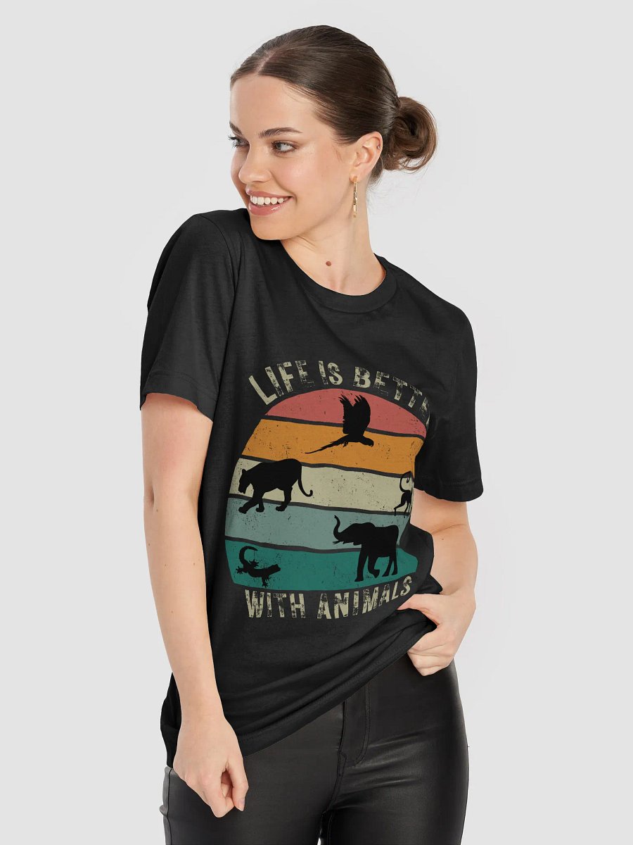 Wildlife Sunset Silhouette T-Shirt product image (80)