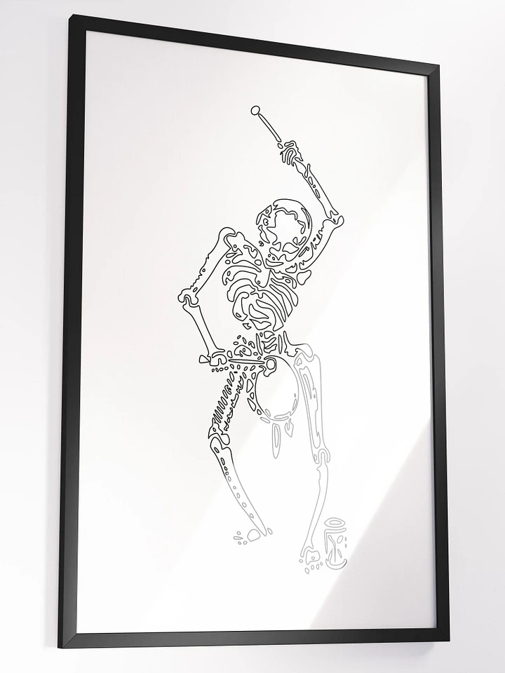 Eco-Friendly Matte Skeleton Art Poster product image (2)