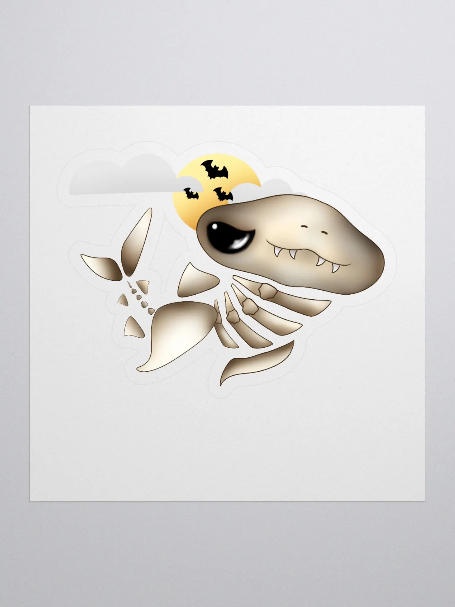 SkellySharki Sticker product image (1)
