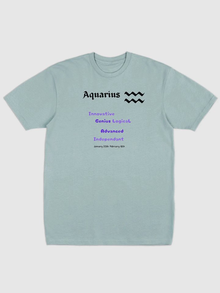 Aquarius T-Shirt product image (4)