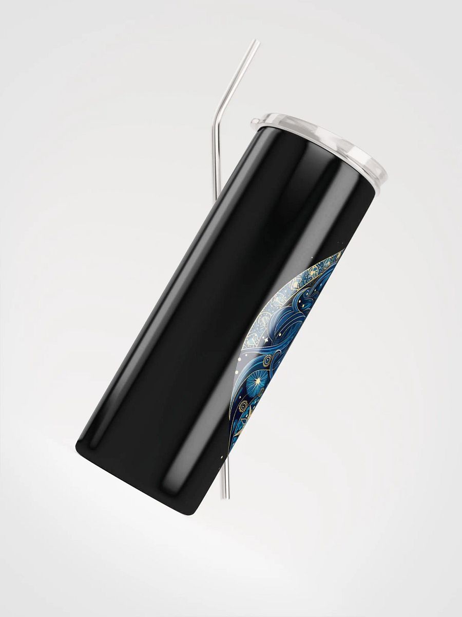 Unveil Aquarius Splendor: Zodiac Stainless Steel Tumbler! 🌌✨ product image (4)