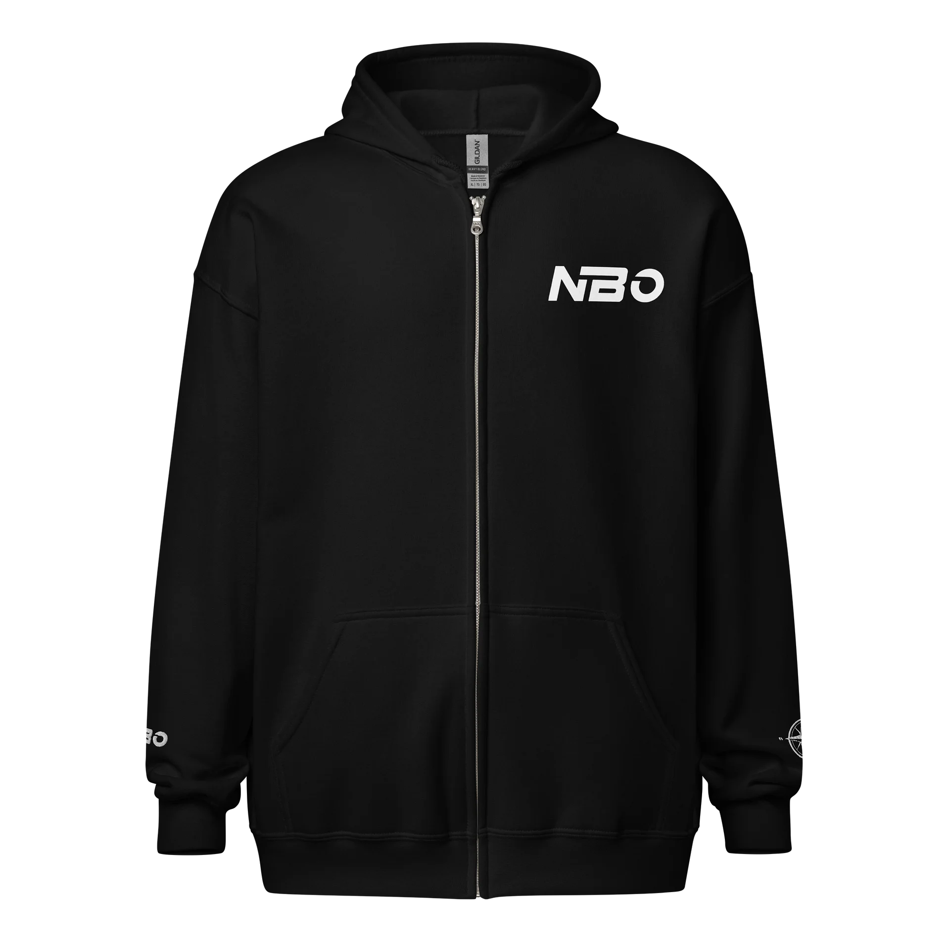 Directional Rose Unisex Zip Hoodie product image (1)