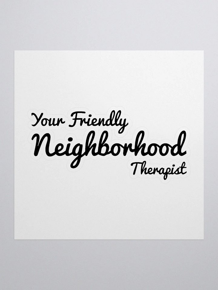 Friendly Neighborhood Therapist product image (1)