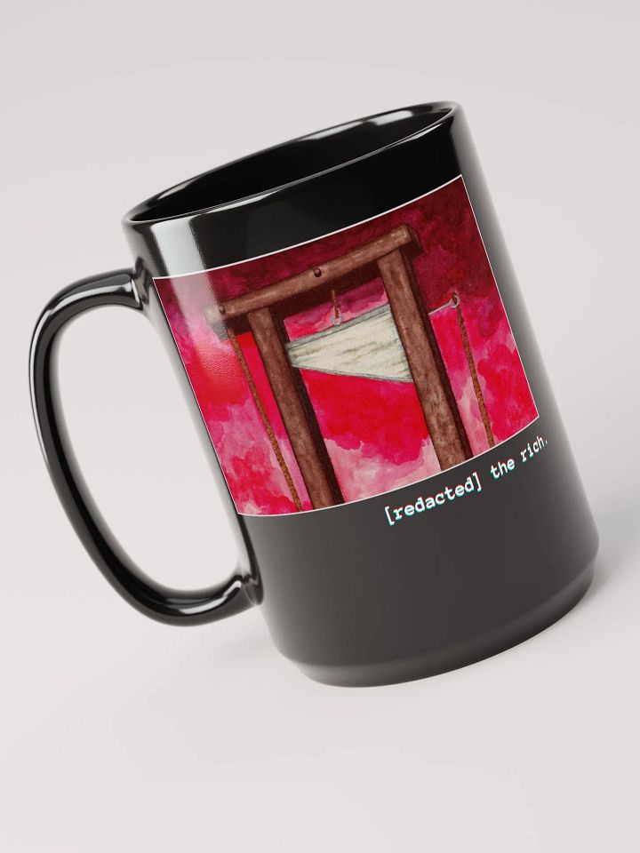 [REDACTED] THE RICH black glossy mug product image (1)