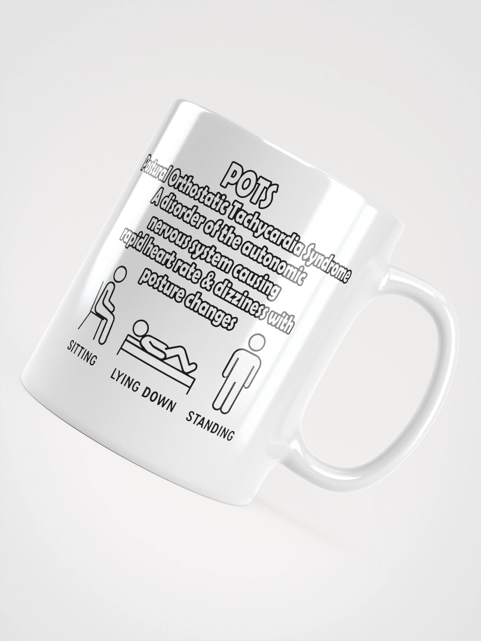 Standing Strong – POTS Awareness Mug product image (10)