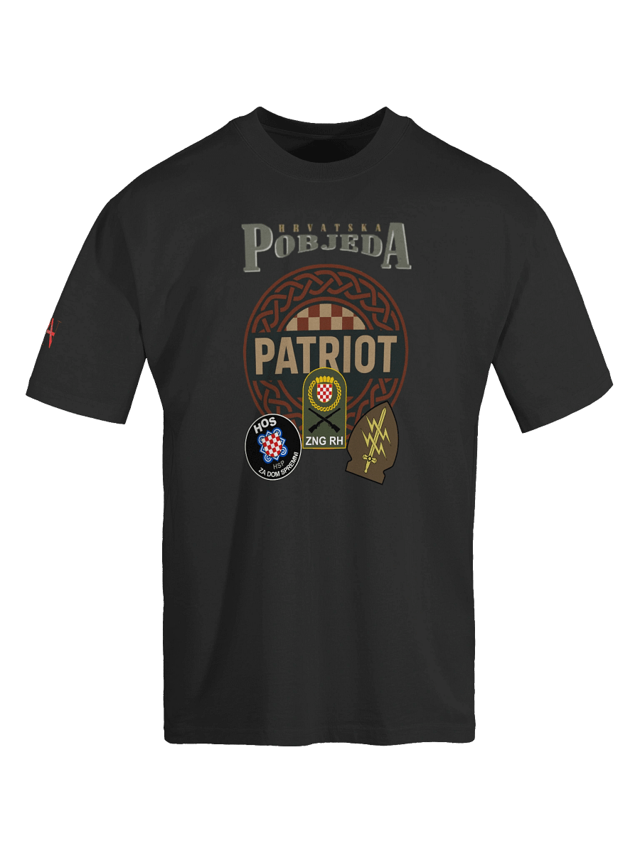 PATRIOT NEDO Stylized Logo Faded T-Shirt product image (6)
