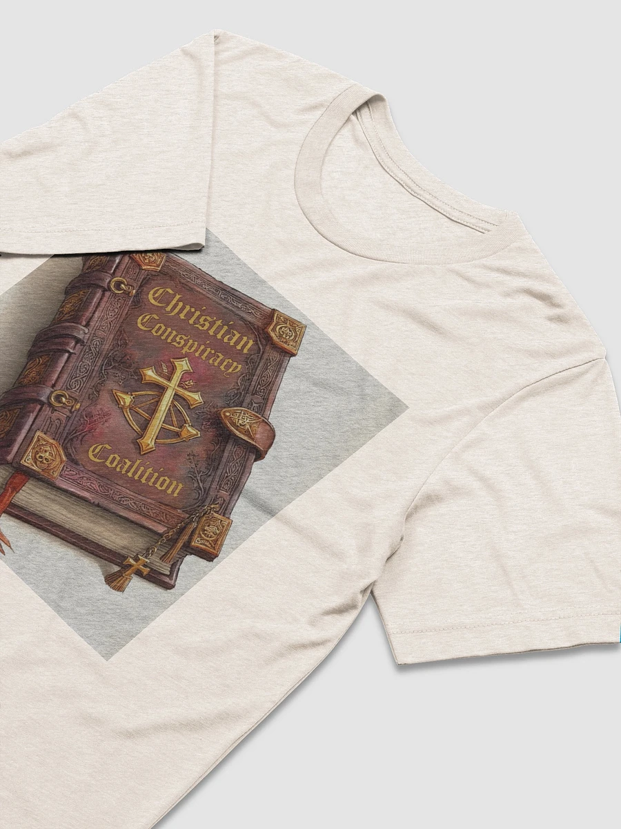 Christian Conspiracy Coalition (Bible Edition) - Triblend Short Sleeve T-Shirt product image (3)