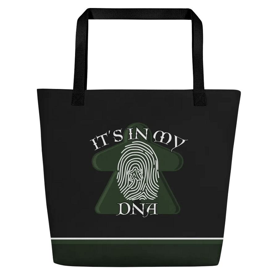 Meeple DNA Fingerprint Shoulder Tote Bag for Board Gamers product image (3)