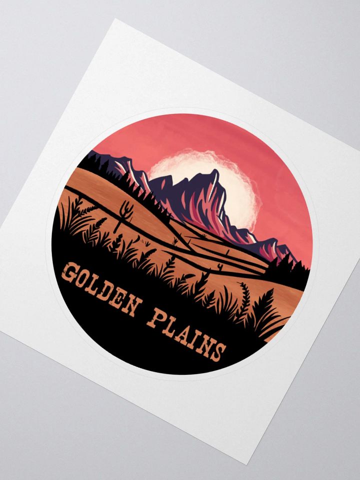 Golden Plains Sticker product image (2)