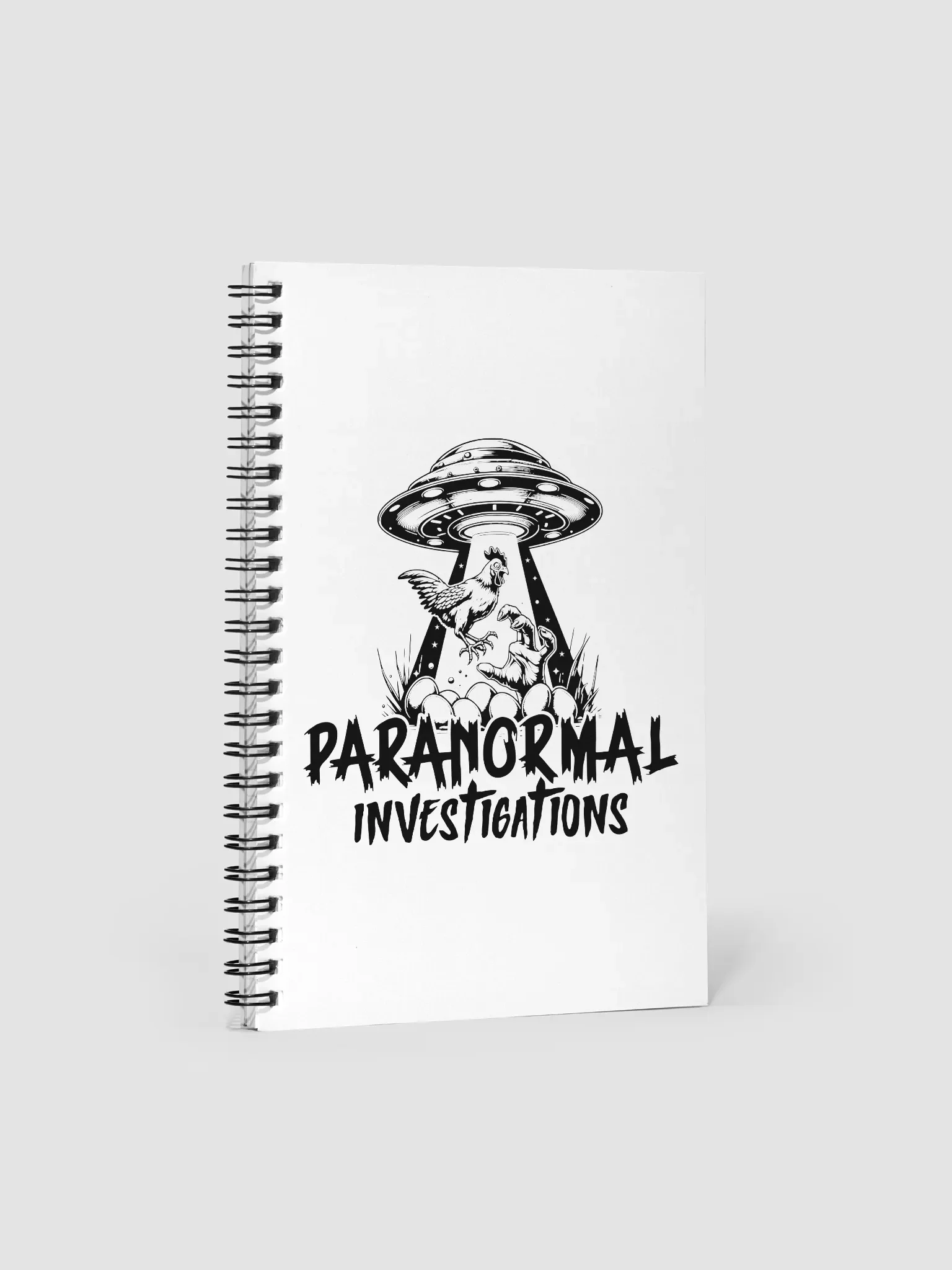 Cosmic Abduction Spiral Notebook product image (1)