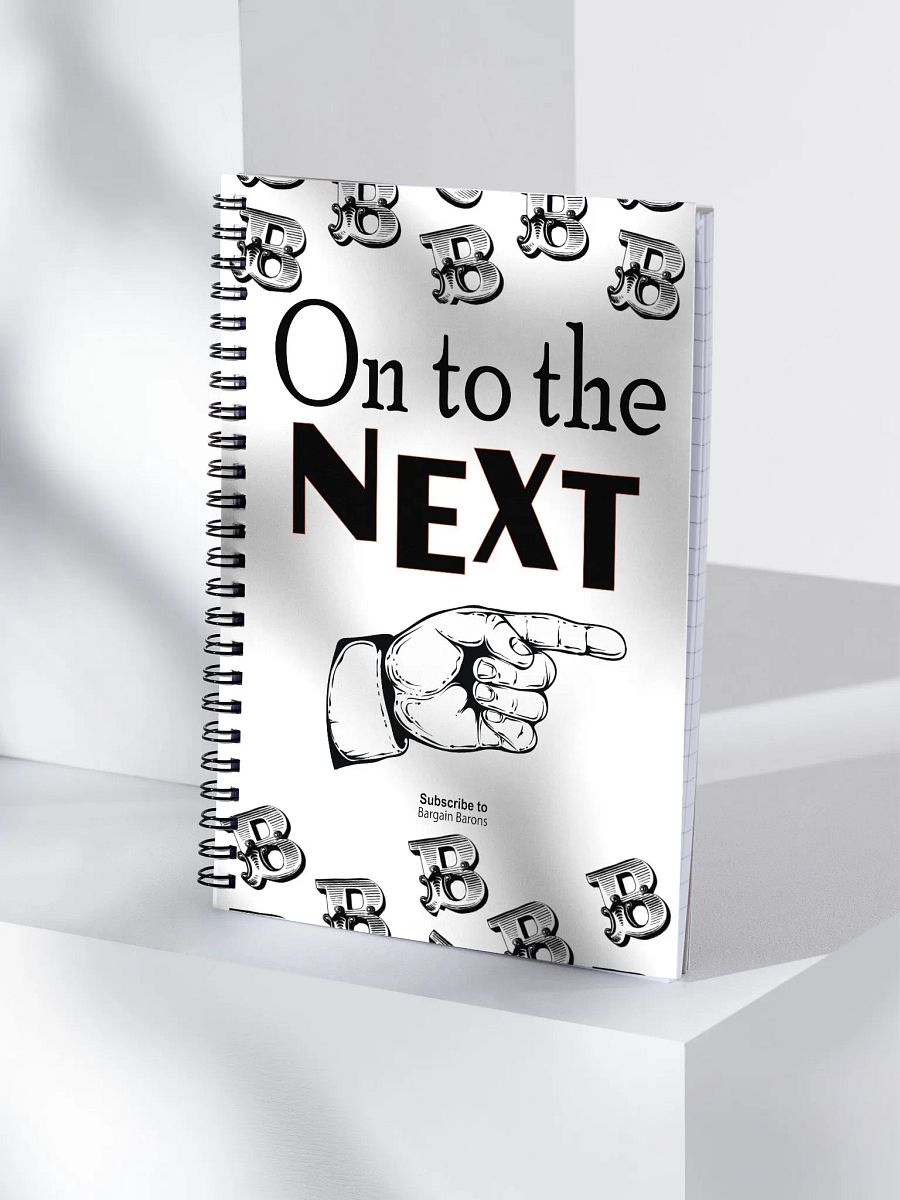 ON TO THE NEXT (Notebook) product image (3)