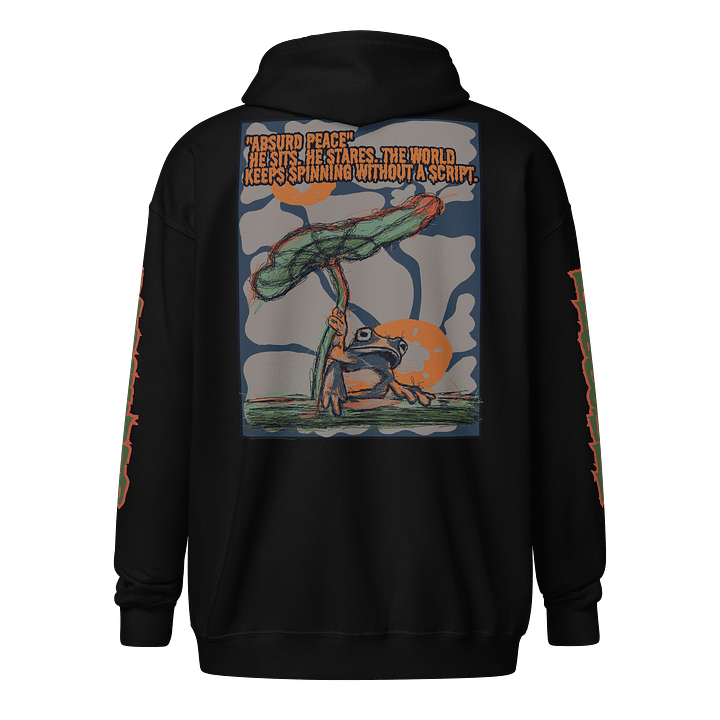 THE FROGSURD Gildan Unisex Heavy Blend Zip Hoodie product image (2)