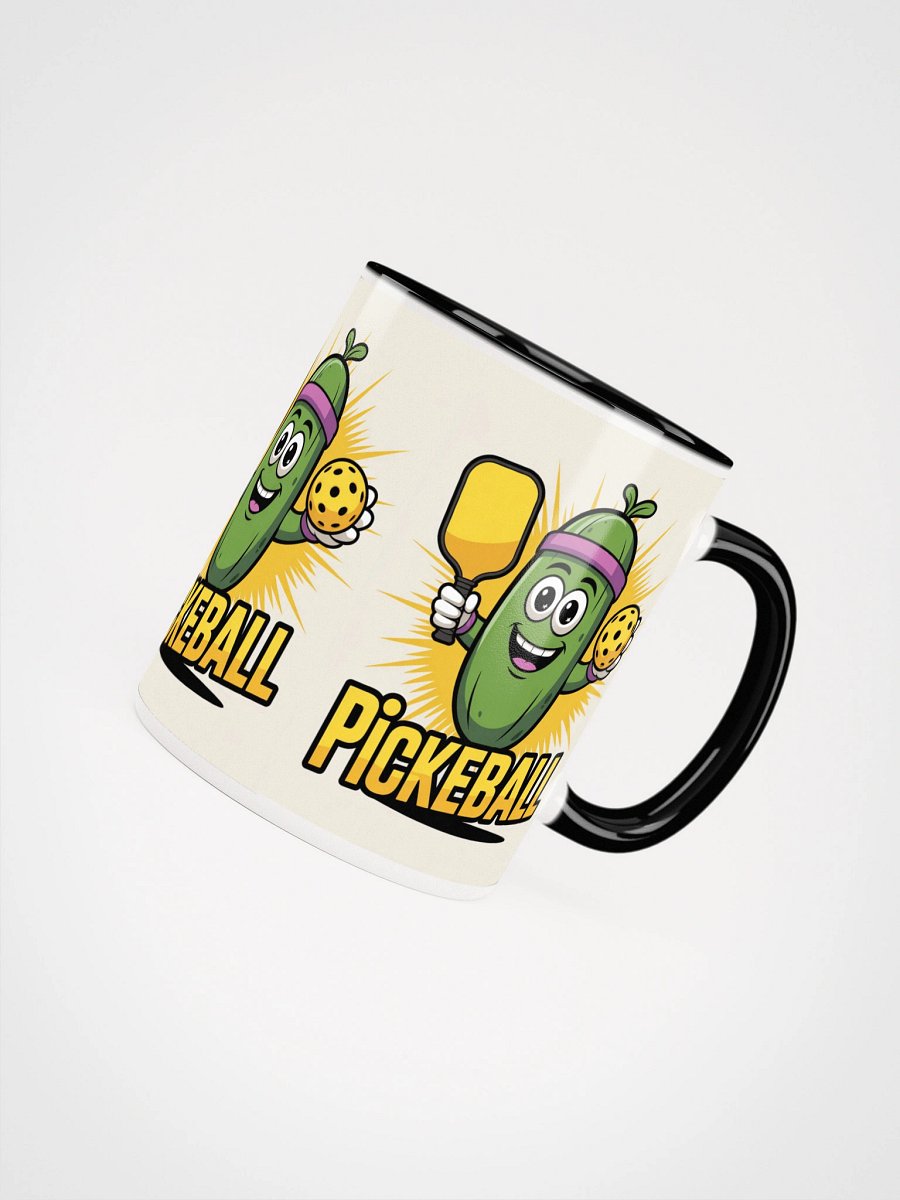 Pickleball Pickle Mug – 11oz Two-Tone Black Accent product image (7)