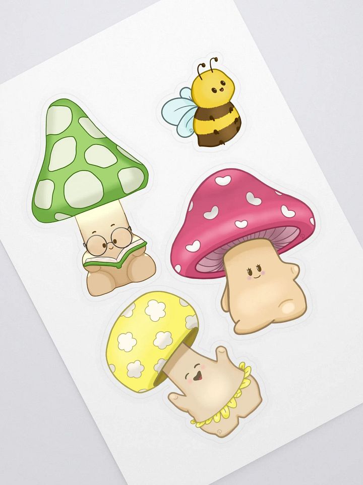 Mushy Friends Sticker Sheet product image (1)