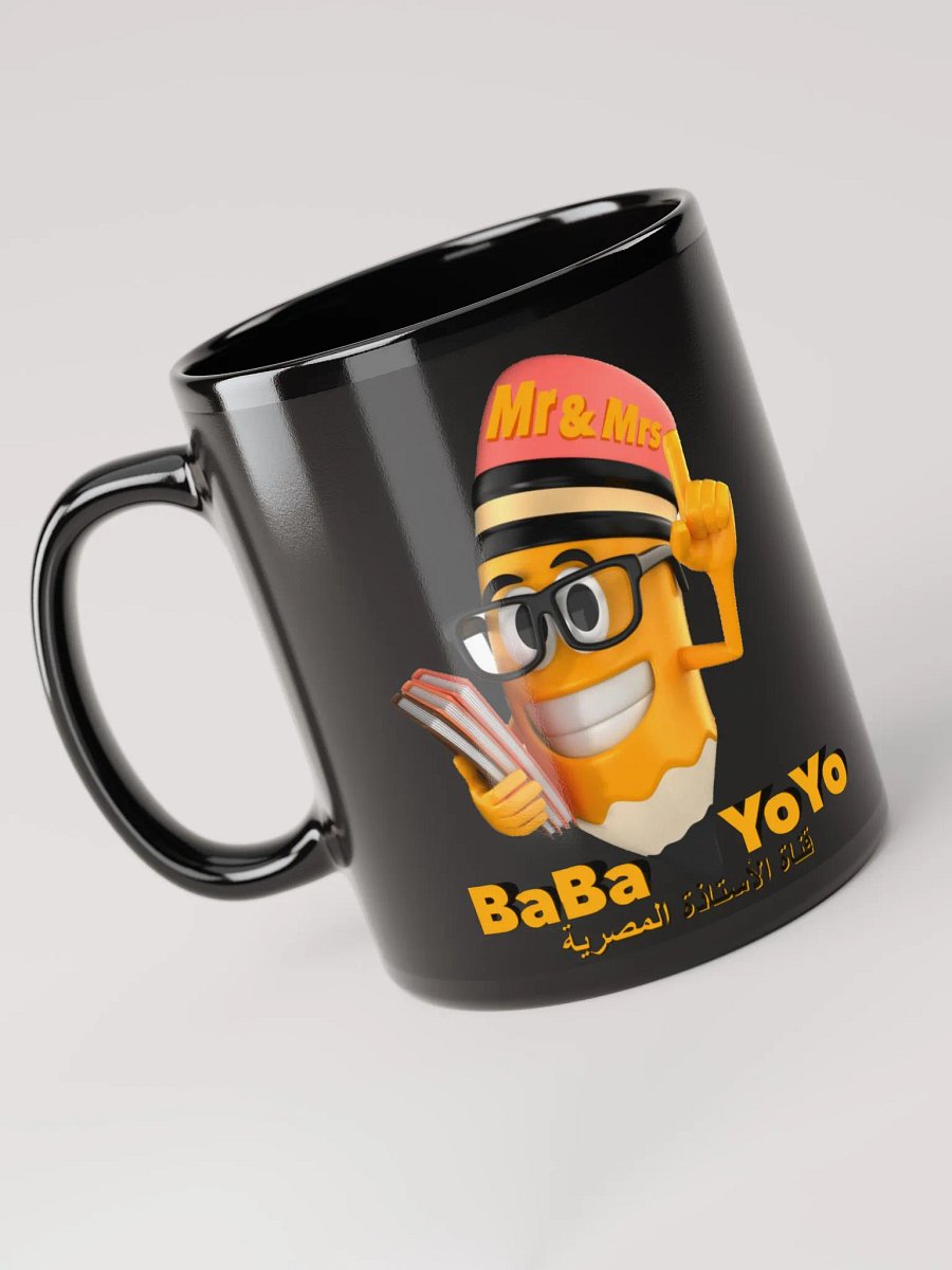 مج سيراميك اسود لامع product image (3)