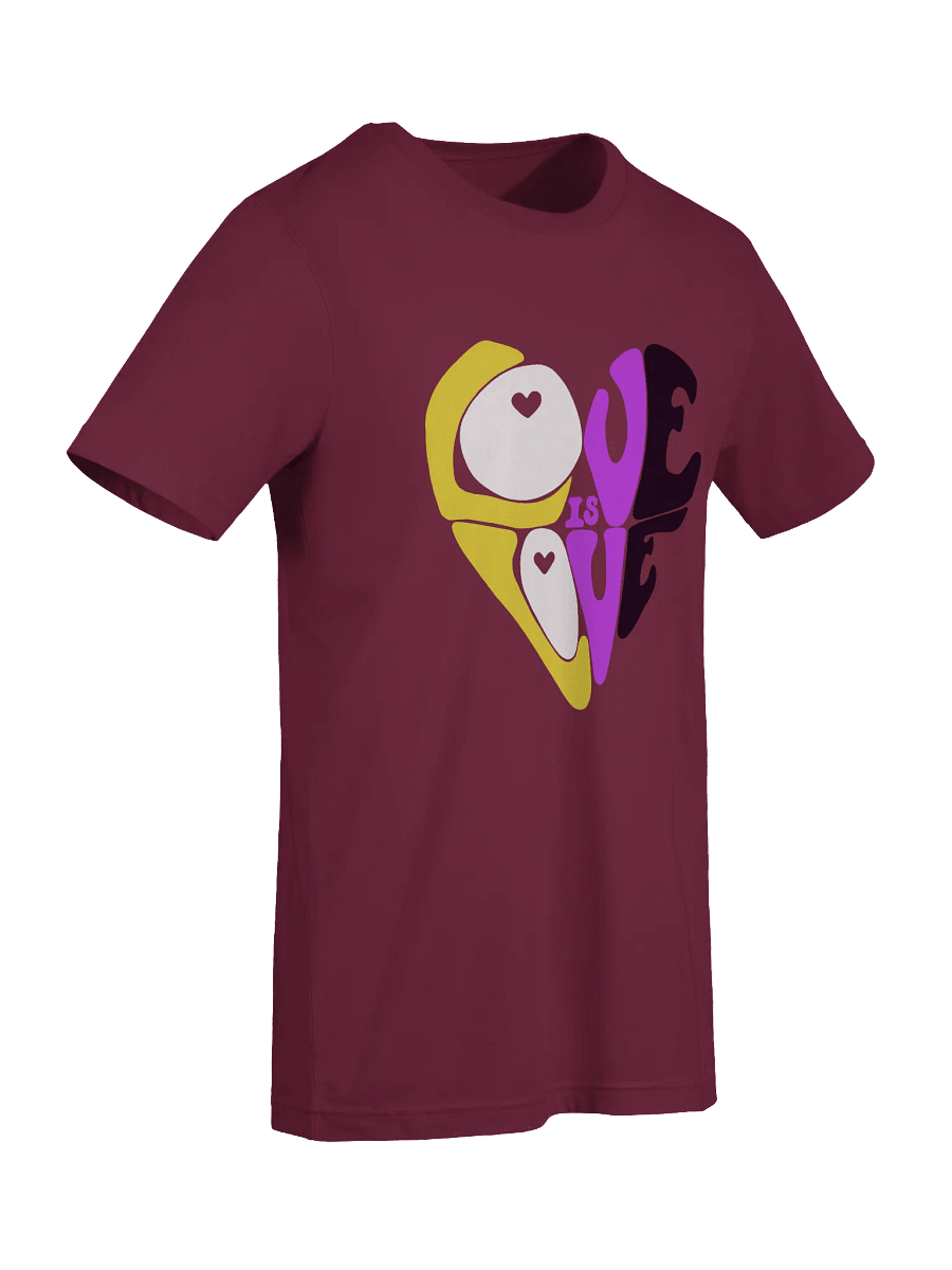 Nonbinary Love is Love big print tee product image (9)
