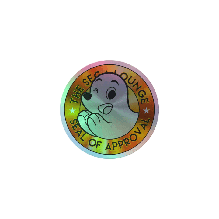 Seal of Approval Holographic Sticker product image (1)