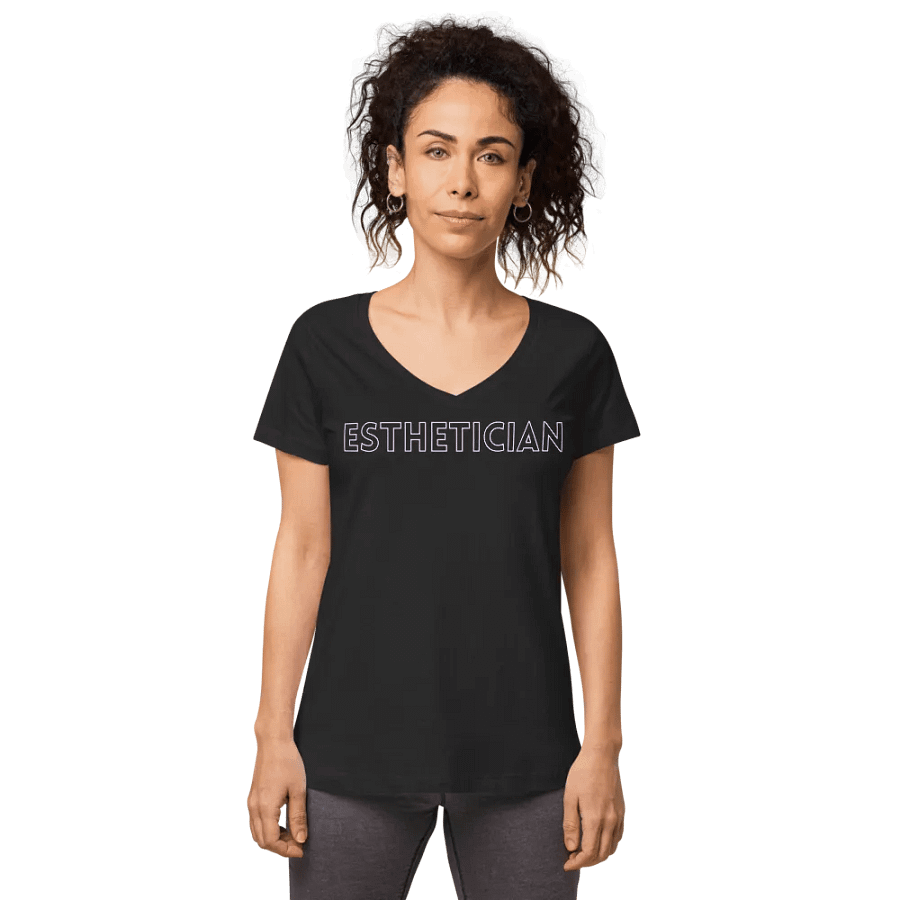 Block Letter Esthetician shirt product image (1)
