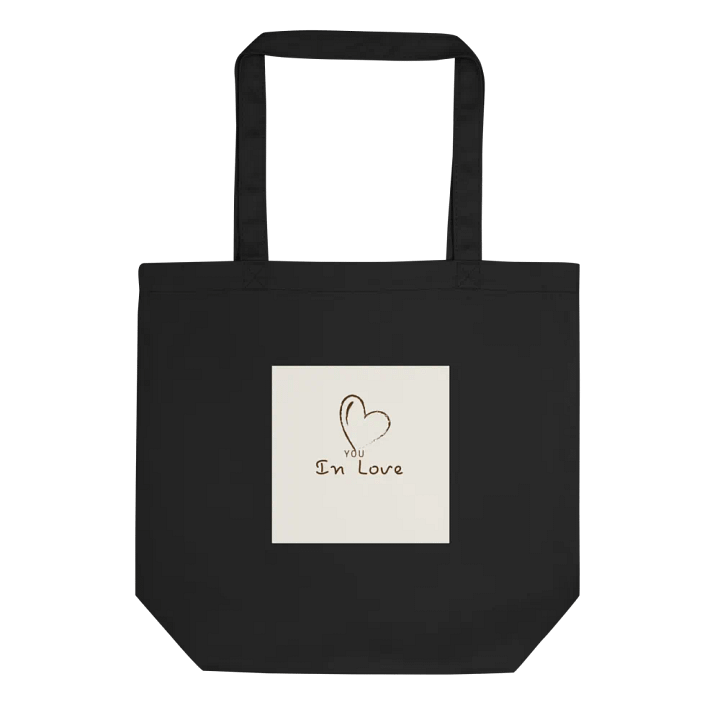 You In Love Heart Eco Tote Bag product image (1)