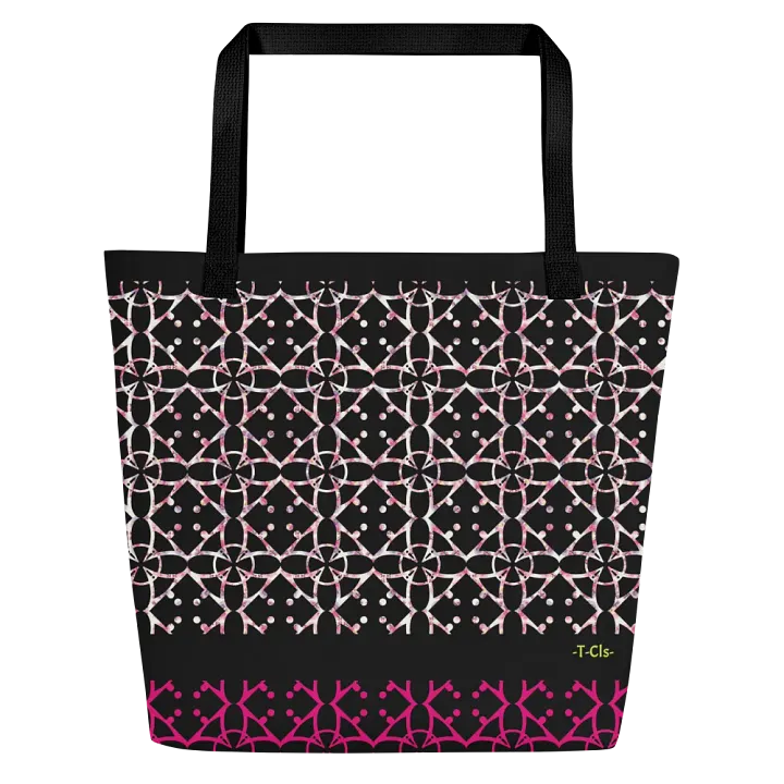 'Almost Tie' Large Fade Proof, Machine Washable Tote/ Shopper Bag product image (1)