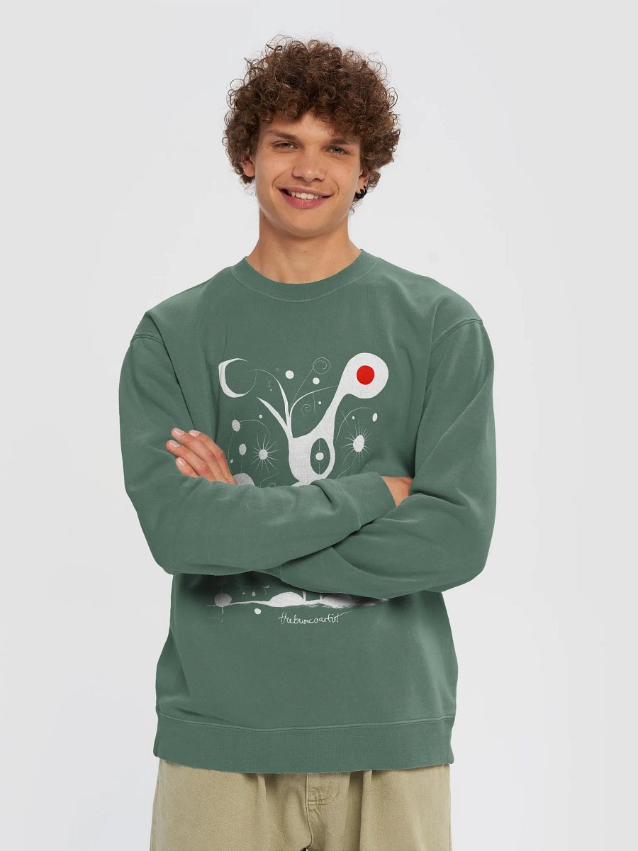 Independent Trading Co. Unisex Midweight Pigment Dyed Sweatshirt product image (2)