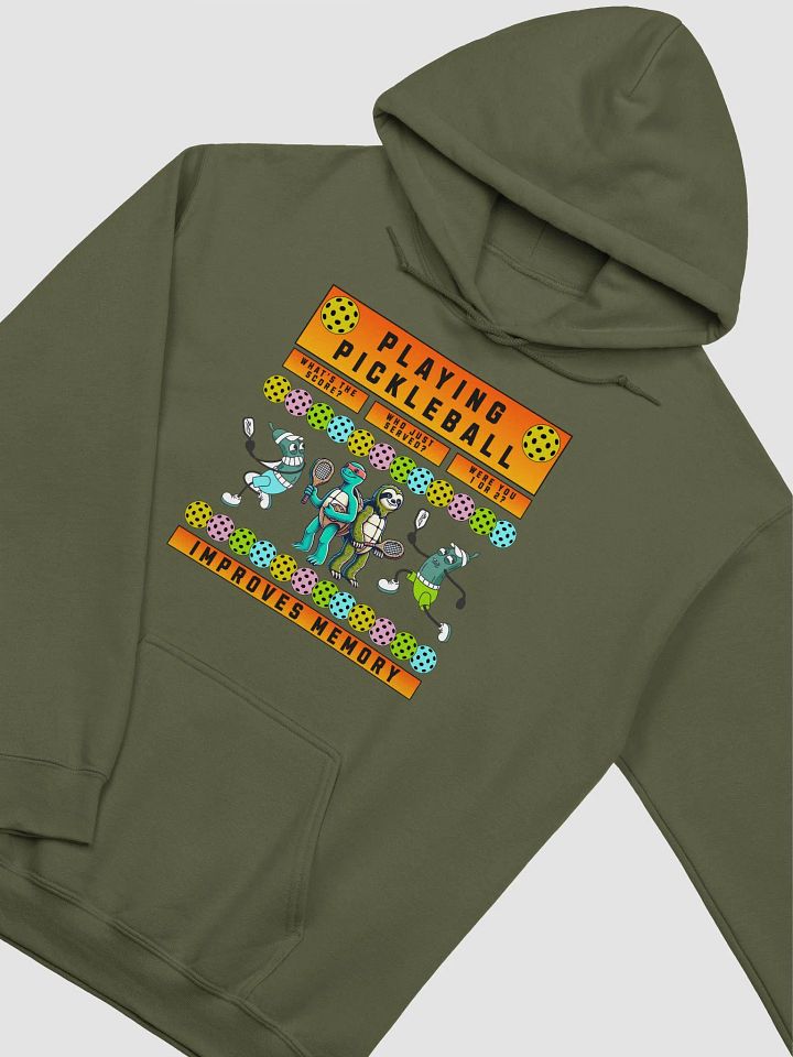 Playing Pickleball Improves Memory Hoodie product image (9)