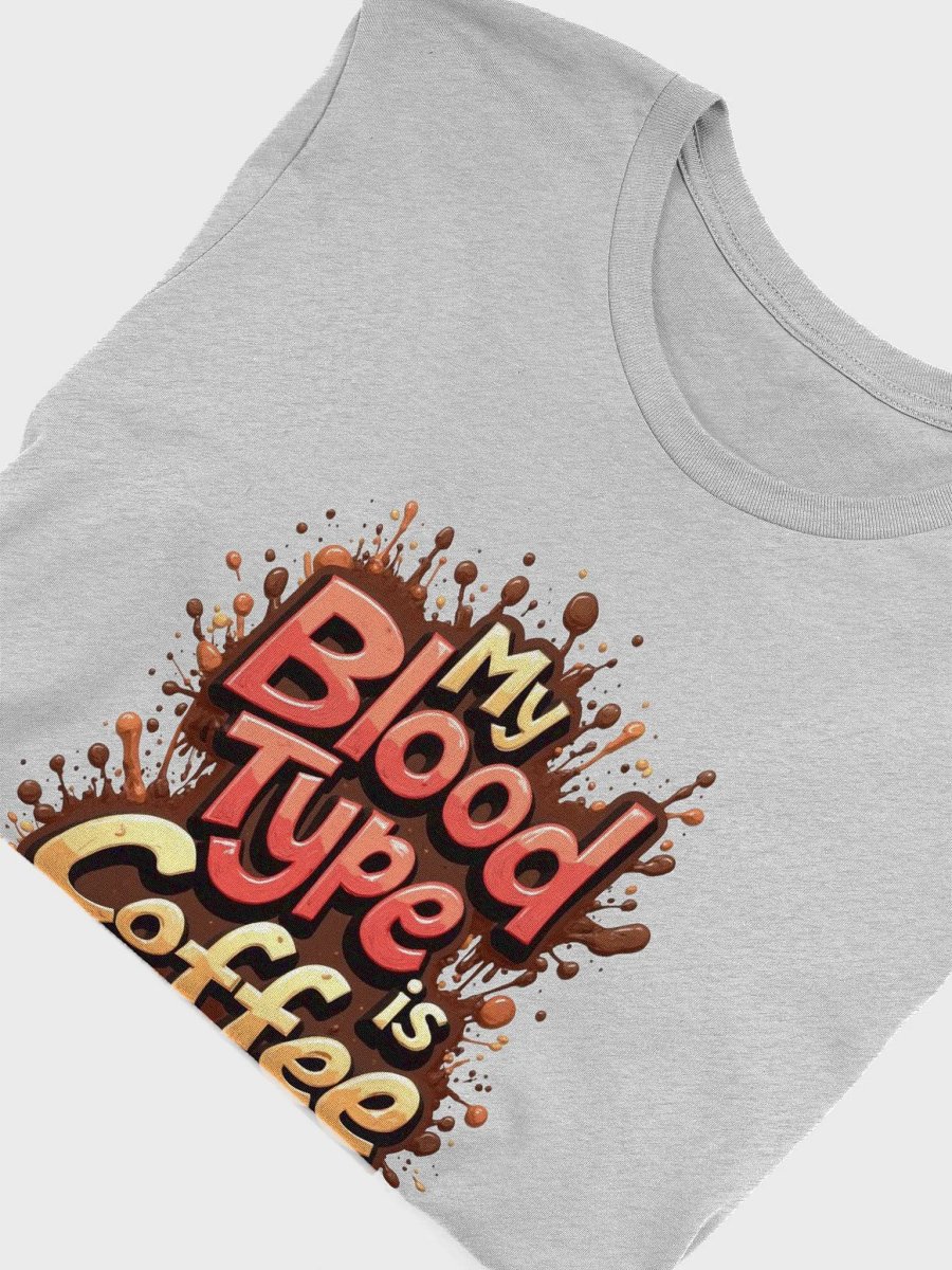 Coffee Blood Type Stylized T-Shirt product image (50)
