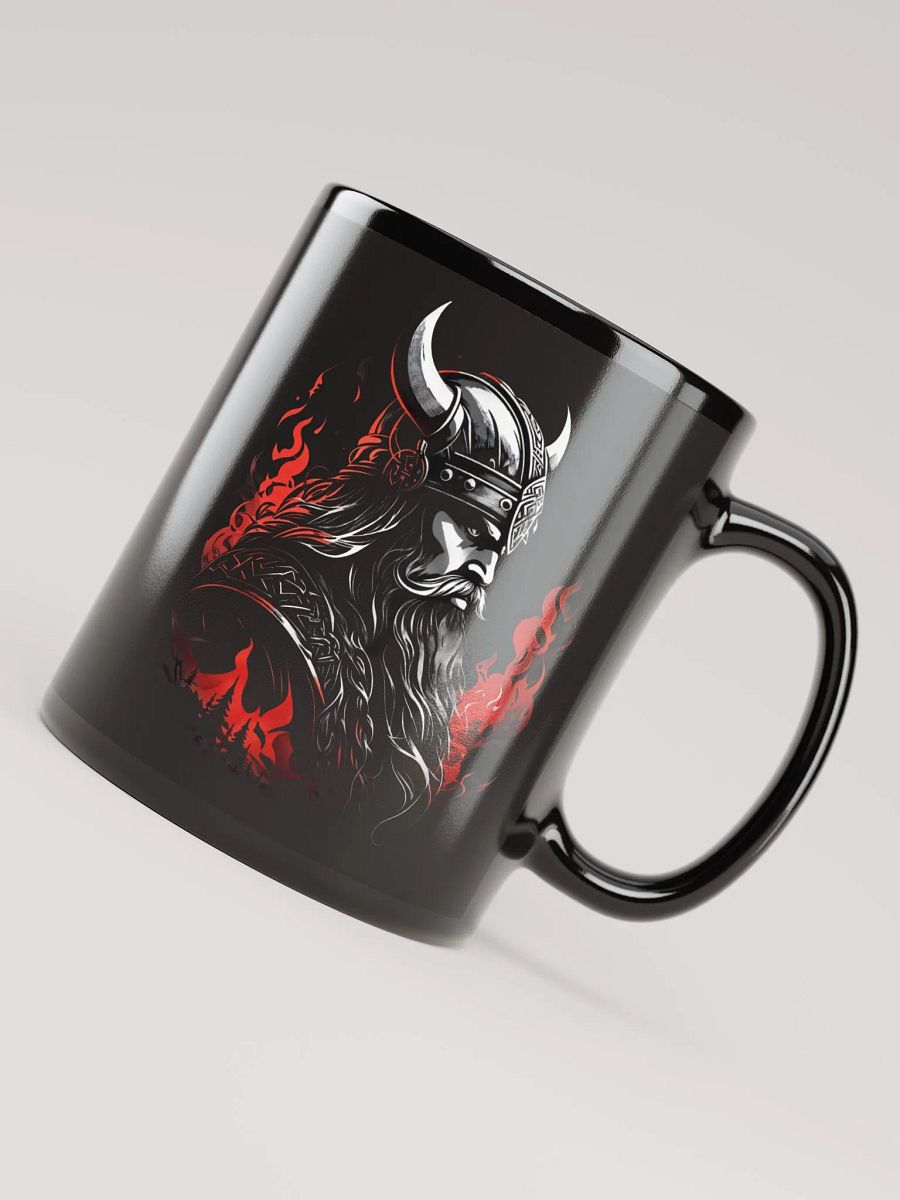 Black Glossy Mug - Viking product image (4)