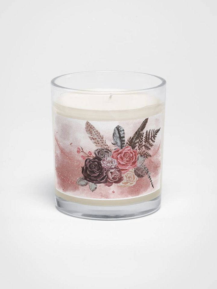 Dark Floral Candle product image (1)